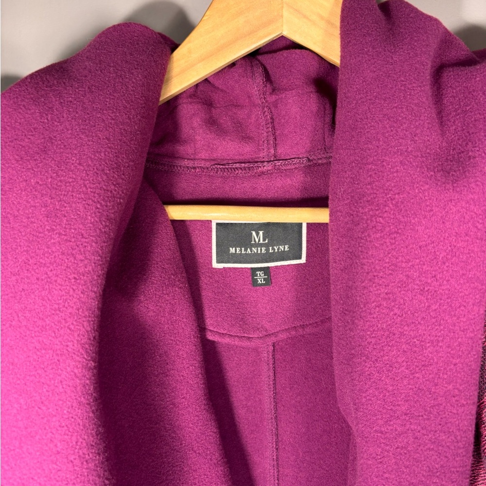 MELANIE LYNE Open Drape Coat - Picture 4 of 7